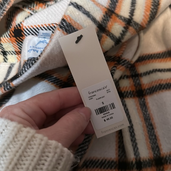 Francesca’s Plaid Pleated Mini Skirt - Picture 9 of 9